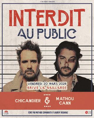 Chicandier &amp; Mathou présentent "Interdit au public"  (Le Cabaret Gaillard)
