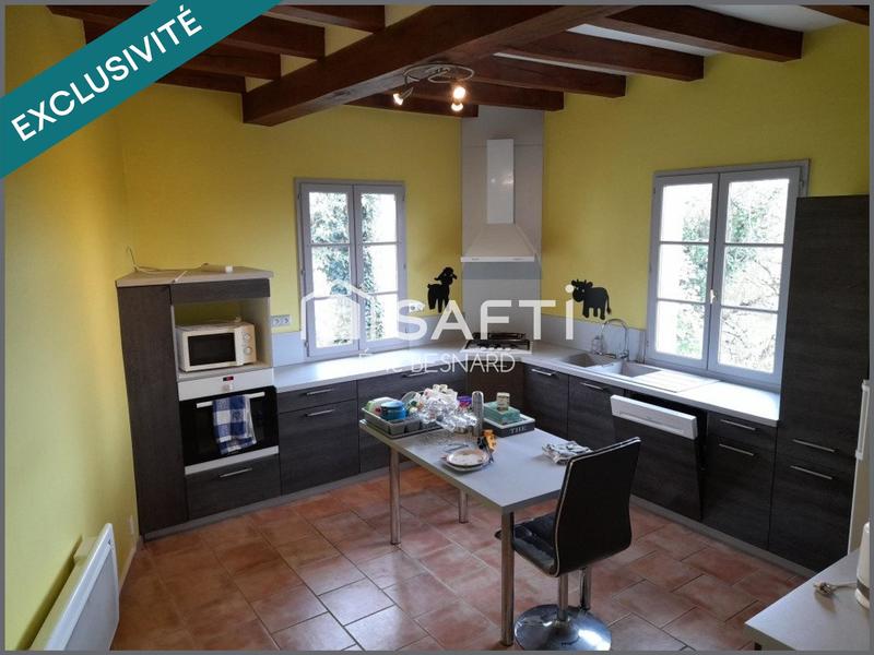 Maison - 90 m² - 5 pièces