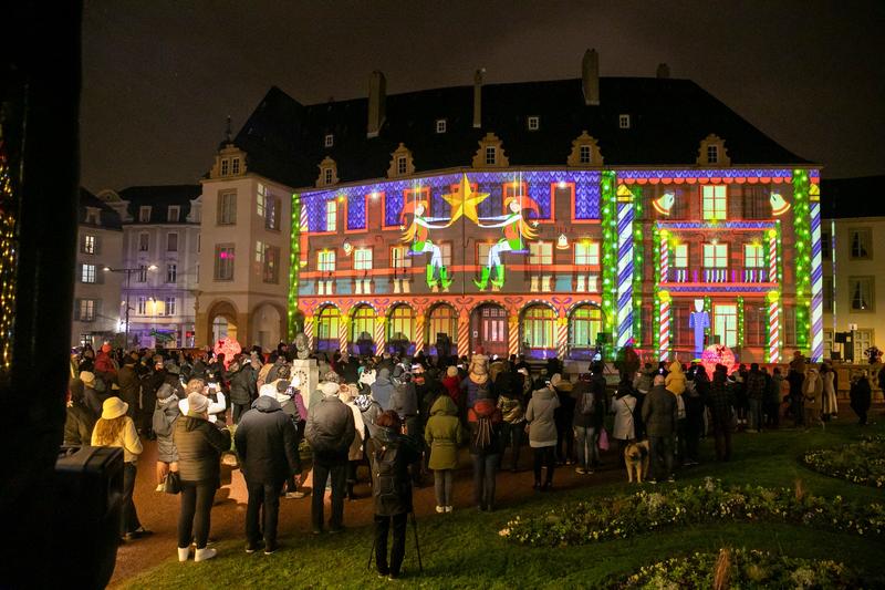 Mapping de noël
