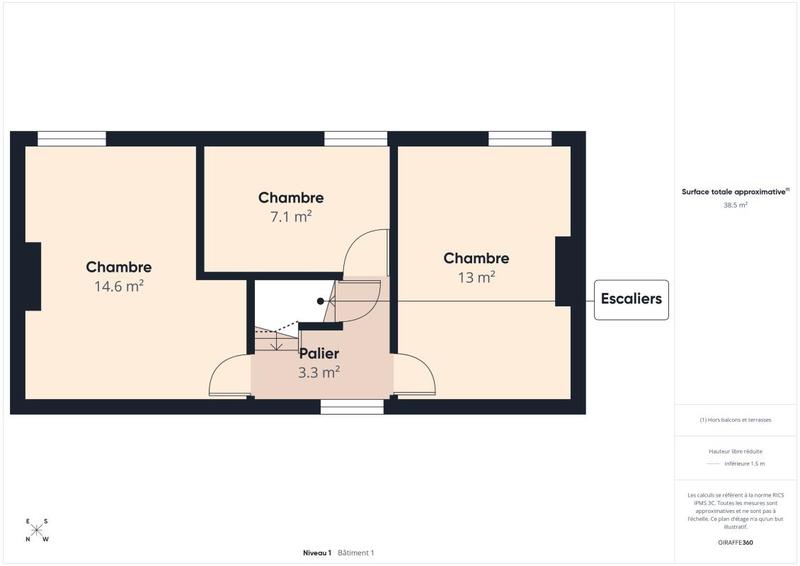 Maison - 128 m² - 5 pièces