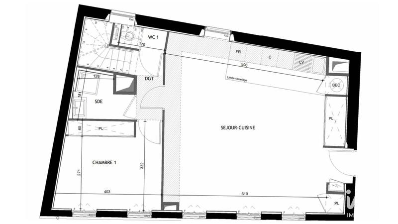 Duplex - 99 m² - 4 pièces