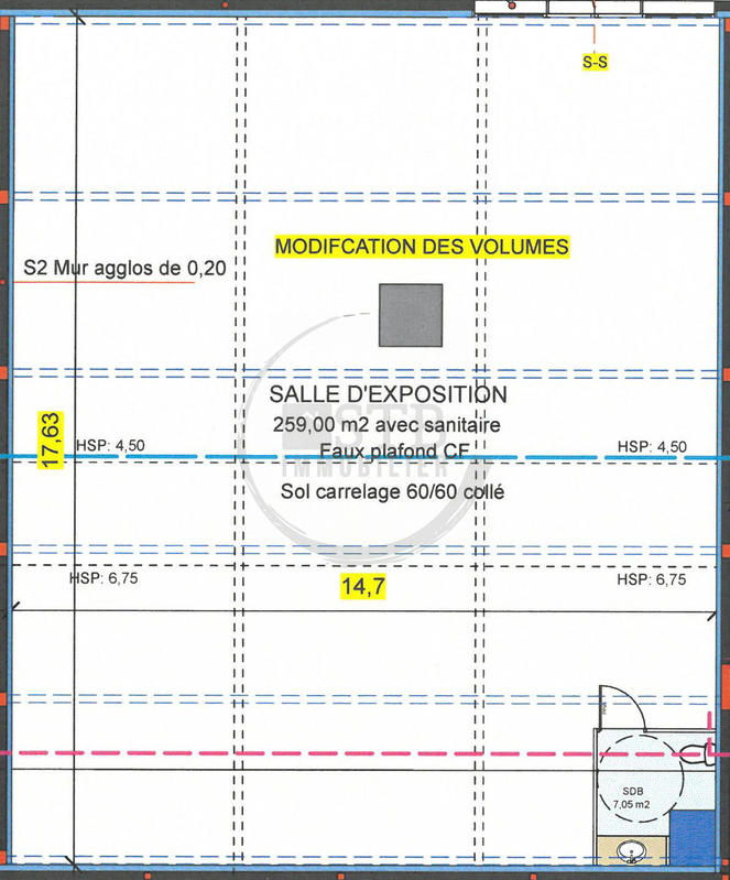 Local commercial - 259 m²