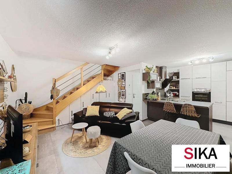 Duplex - 58 m² - 3 pièces