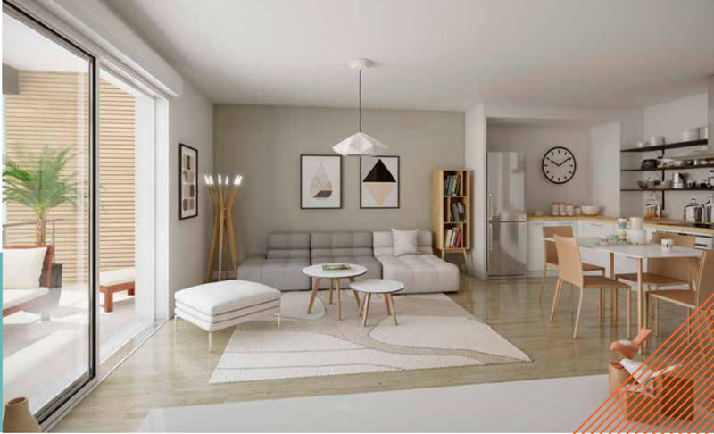 Appartement - 66 m² - 3 pièces