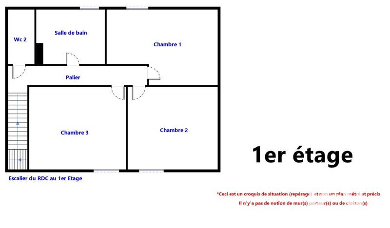 Maison - 80 m² - 4 pièces