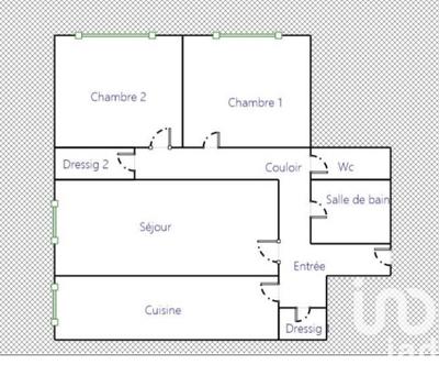 Appartement - 62 m² - 3 pièces