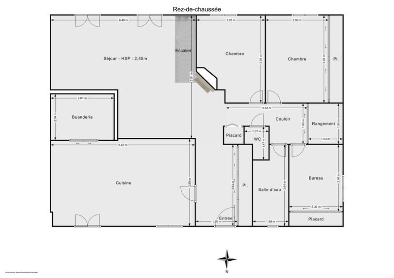 Maison - 180 m² - 6 pièces