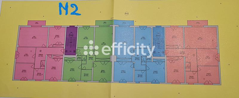 Immeuble - 628 m² - 28 pièces