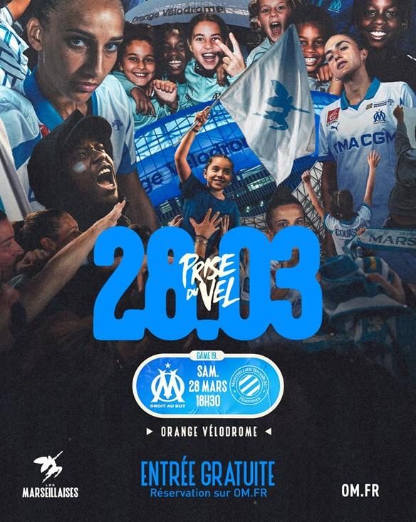 Football féminin : Marseille vs Montpellier