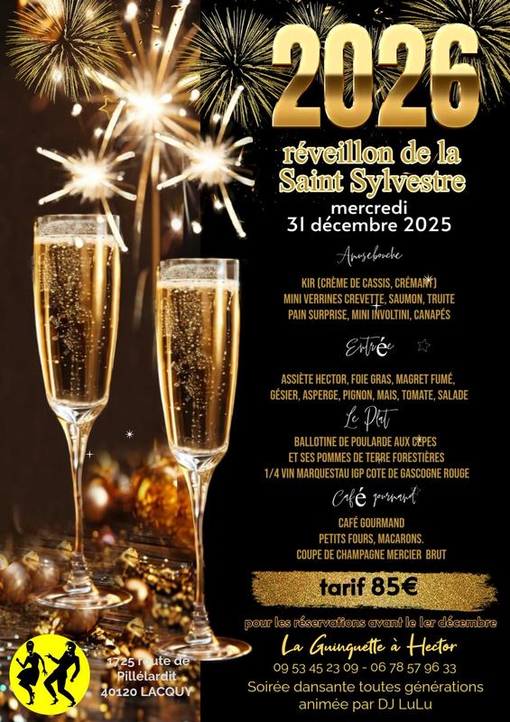 Réveillon de la St Sylvestre