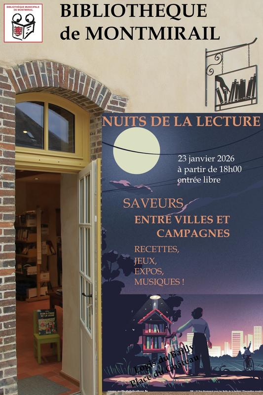 Nuit de la lecture Saveurs entre ville et campagne