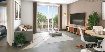 Appartement - 45 m² - 2 pièces