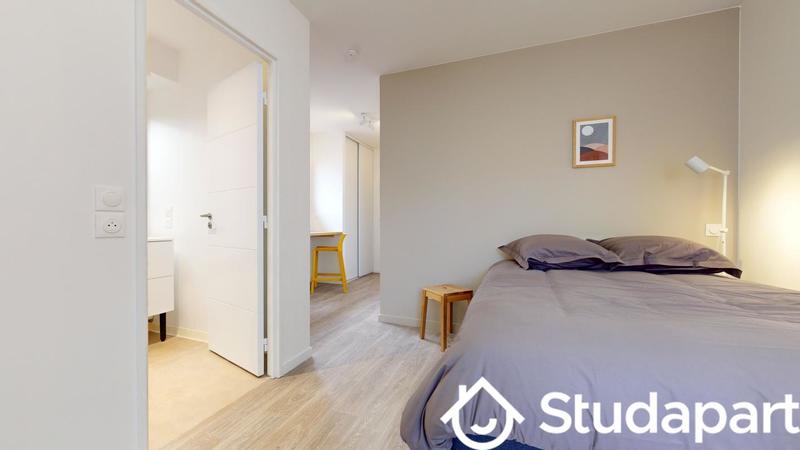 Chambre - 21 m² - 1 pièce