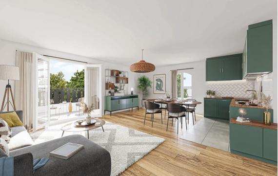 Appartement - 67 m² - 3 pièces