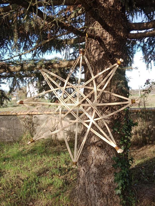 Atelier décorations de Noël en vannerie d'osier