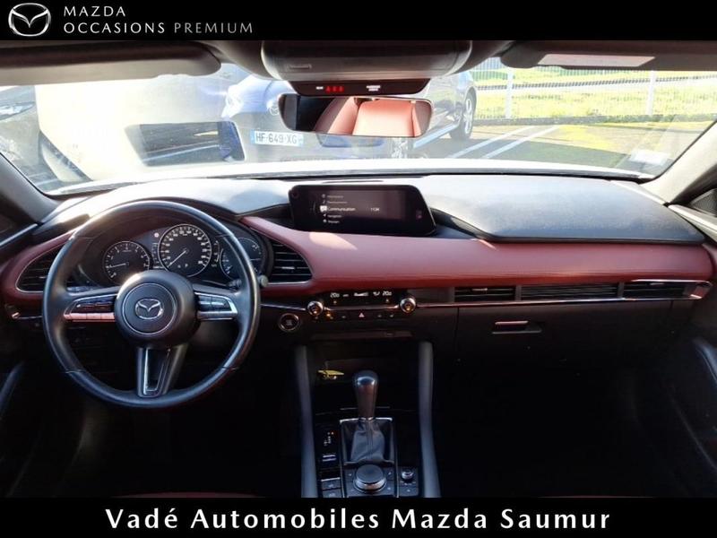 Mazda 3 2.0l Skyactiv-X Hybrid 180ch Ba6 Exclusive Cuir Rouge