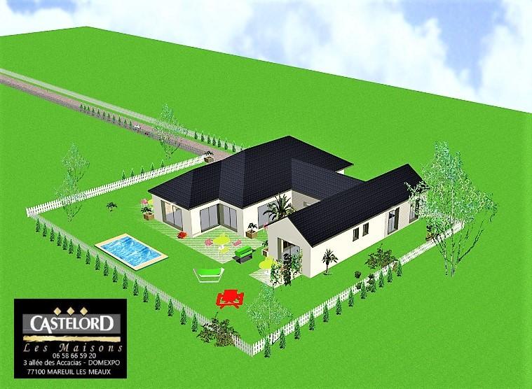 Terrain constructible - 1 000 m²