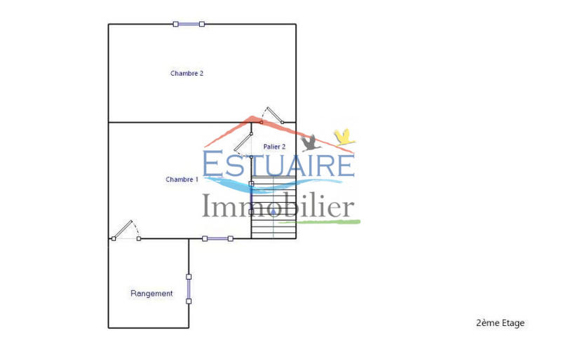 Maison ancienne - 55 m² - 3 pièces