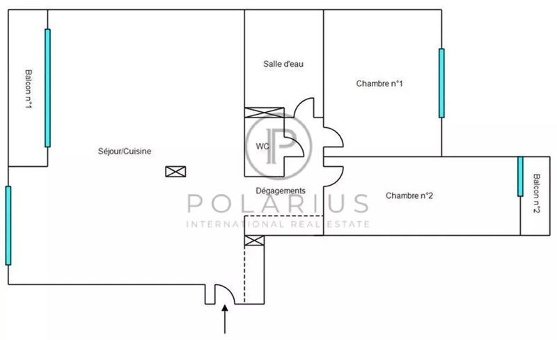 Appartement - 67 m² - 3 pièces