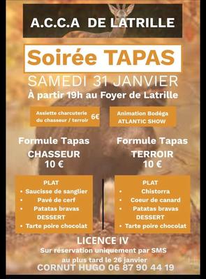 Soirée tapas
