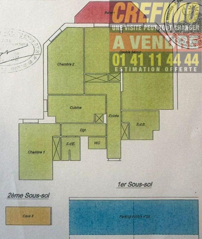 Appartement - 92 m² - 4 pièces