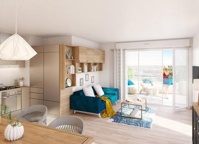 Appartement - 55 m² - 2 pièces