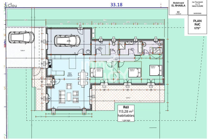 Maison - 115 m² - 4 pièces