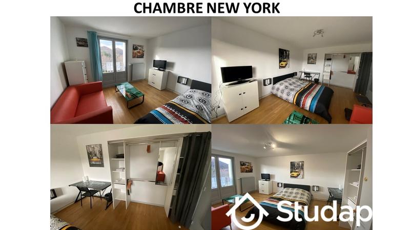 Chambre - 10 m² - 1 pièce