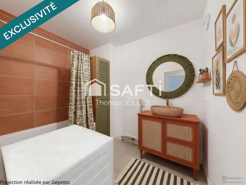 Appartement - 59 m² - 3 pièces