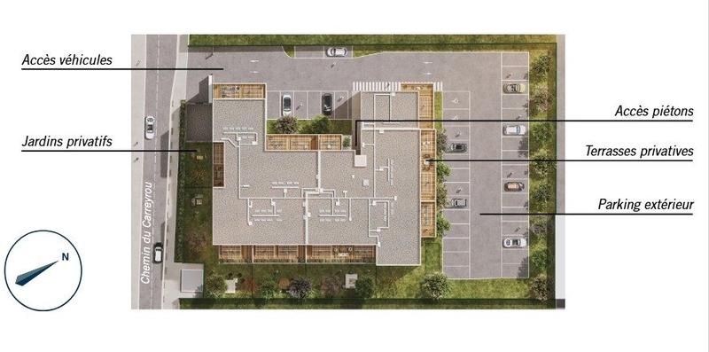 Appartement - 44 m² - 2 pièces