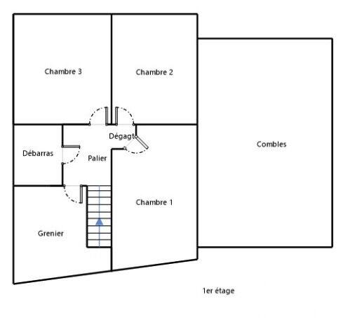 Maison de village - 104 m² - 5 pièces