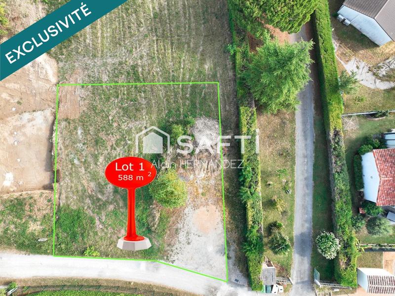Terrain - 588 m²