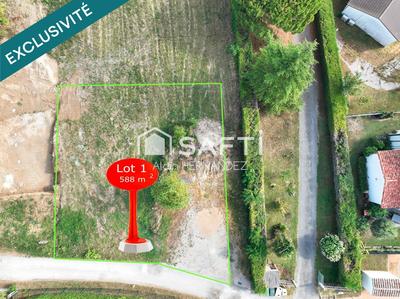 Terrain - 588 m²