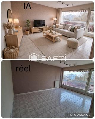 Appartement - 84 m² - 4 pièces