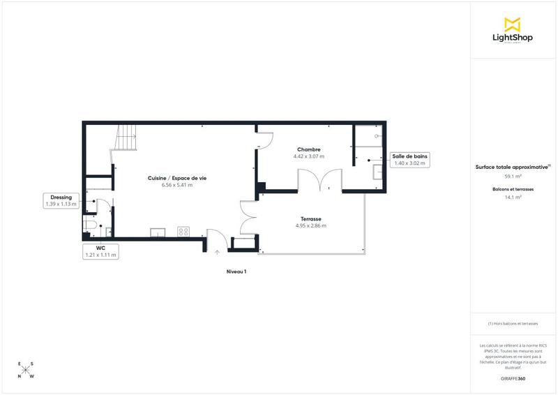 Appartement - 110 m² - 5 pièces