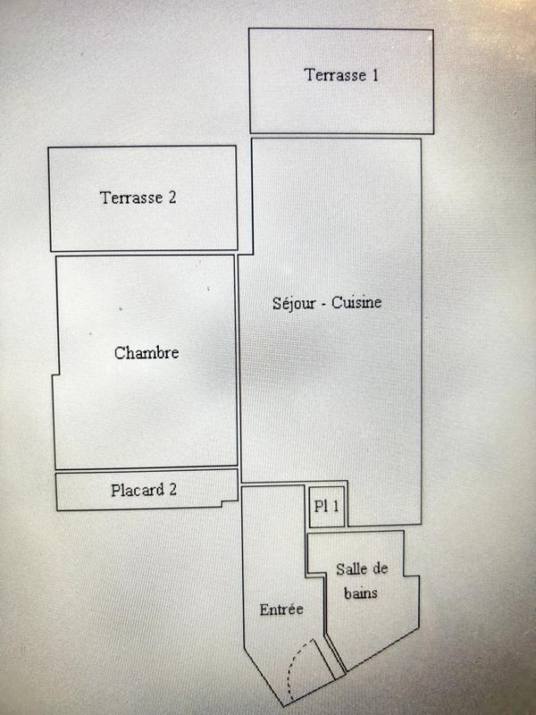 Appartement - 35 m² - 2 pièces