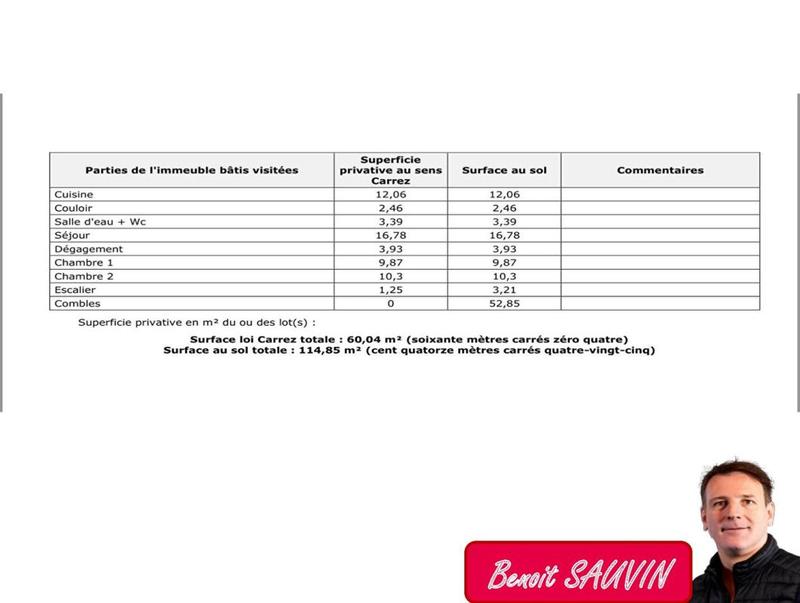 Maison - 113 m² - 5 pièces