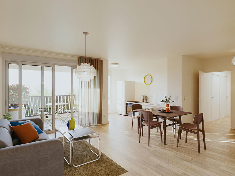 Appartement - 44 à 87 m² - 2 à 4 pièces