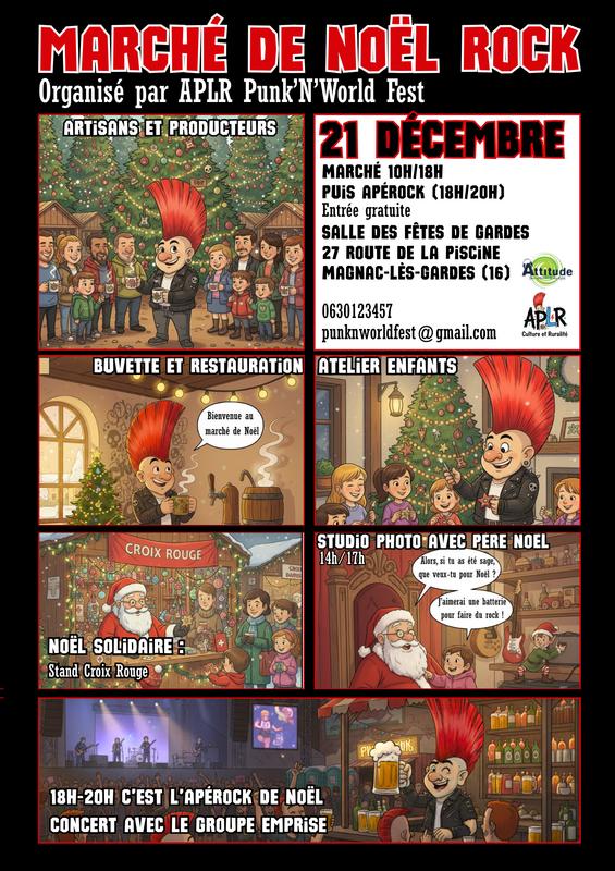 Marché de noël rock