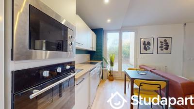 Chambre - 9 m² - 1 pièce