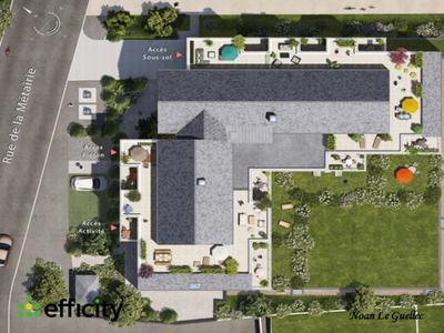 Appartement - 61 m² - 3 pièces