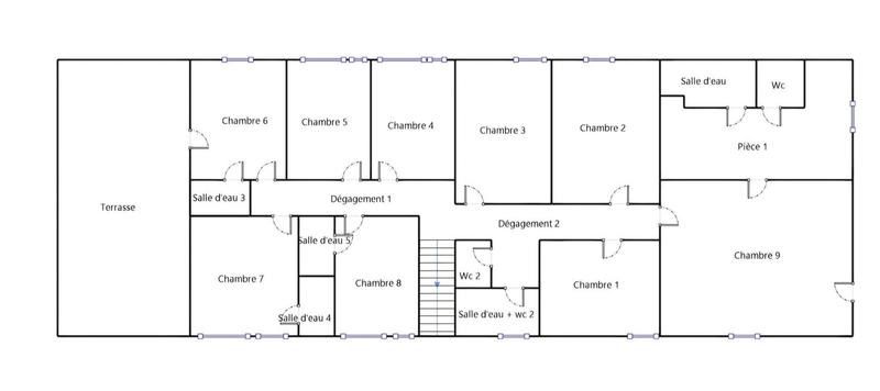 Immeuble - 398 m² - 15 pièces