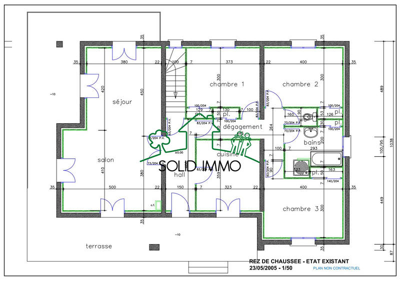 Maison - 196 m² - 8 pièces
