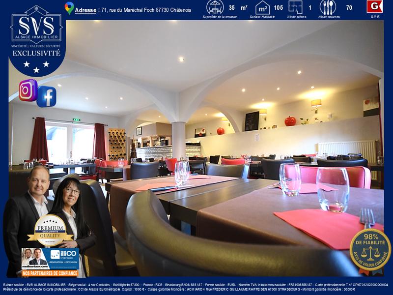 Maison - 105 m² - 1 pièce