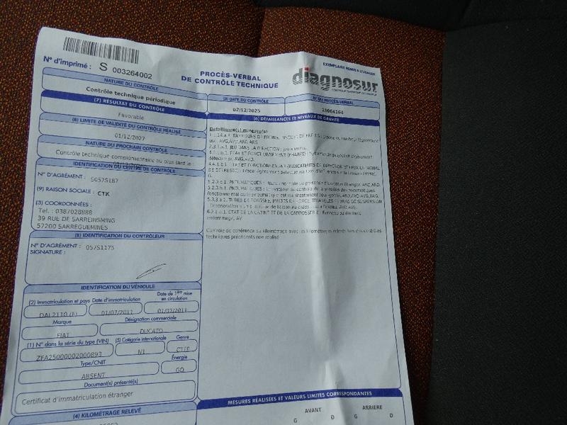 Fiat Ducato Fourgon 2.2 100 Cv Multijet Pack