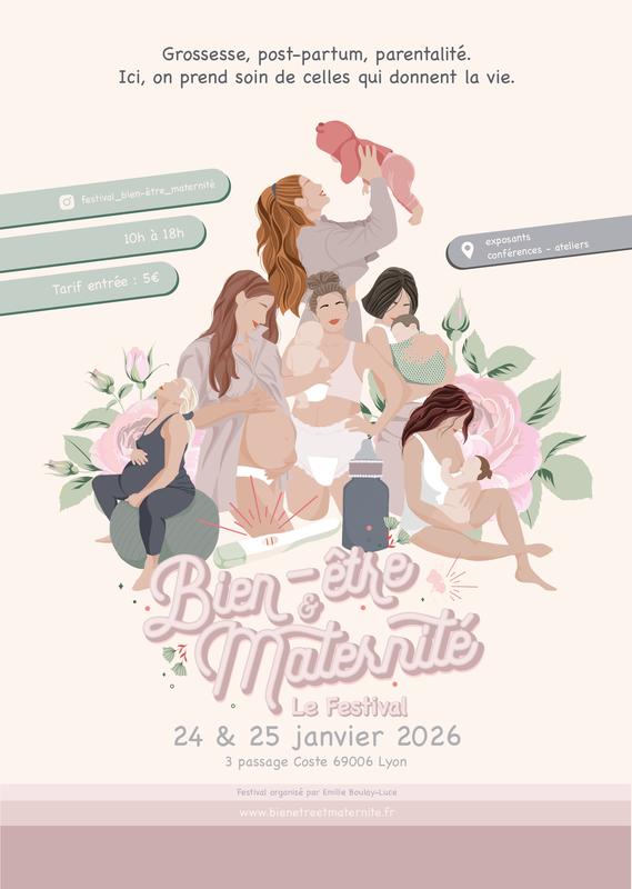 Festival Bien-Être &amp; Maternité - un rendez-vous dédié aux femmes enceintes et aux jeunes mamans
