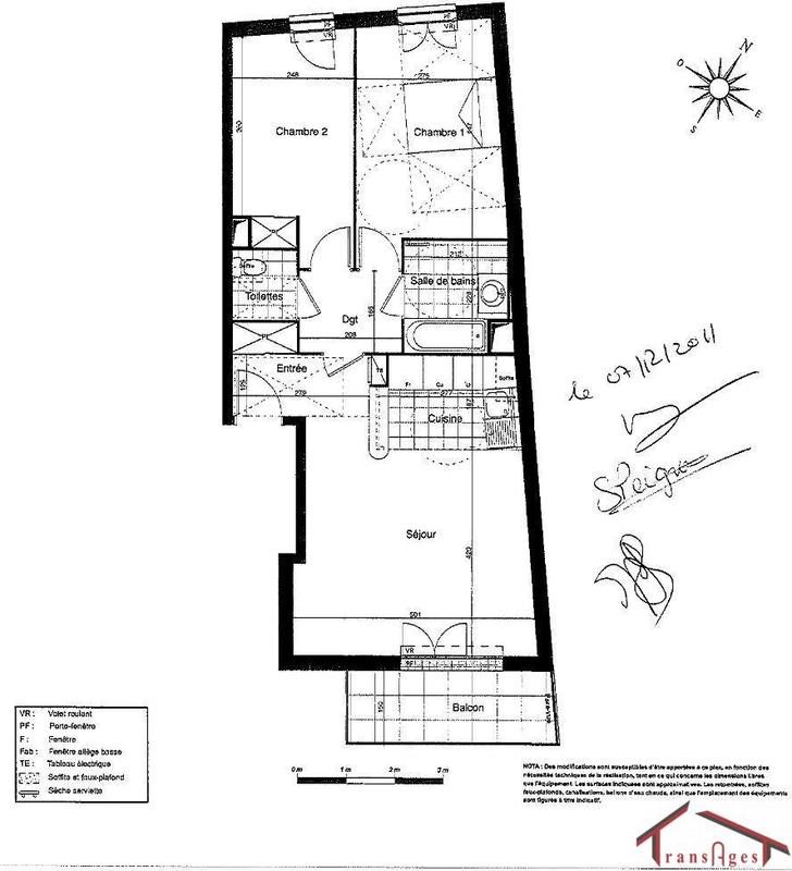 Appartement - 65 m² - 3 pièces