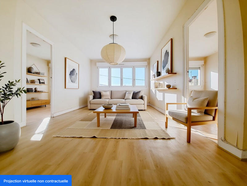 Appartement - 65 m² - 3 pièces