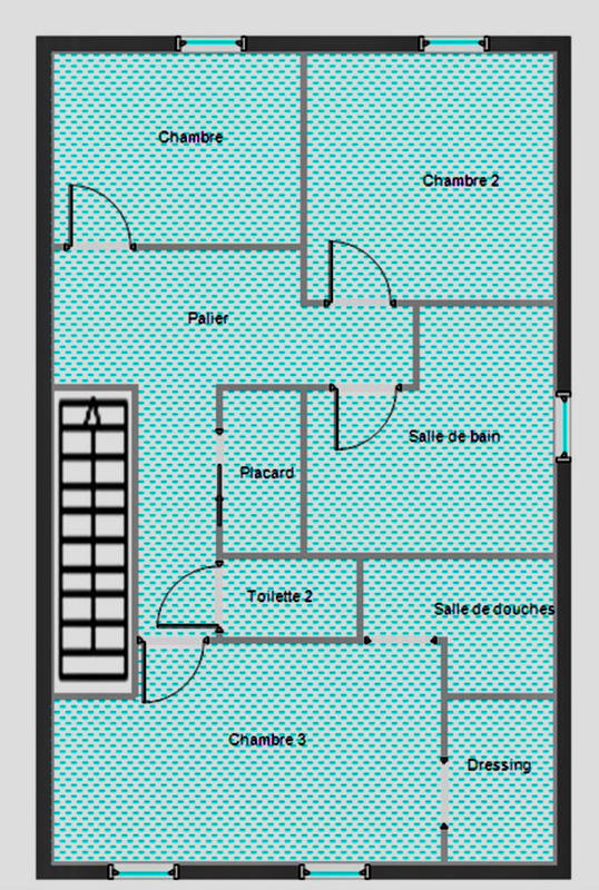 Maison - 110 m² - 4 pièces