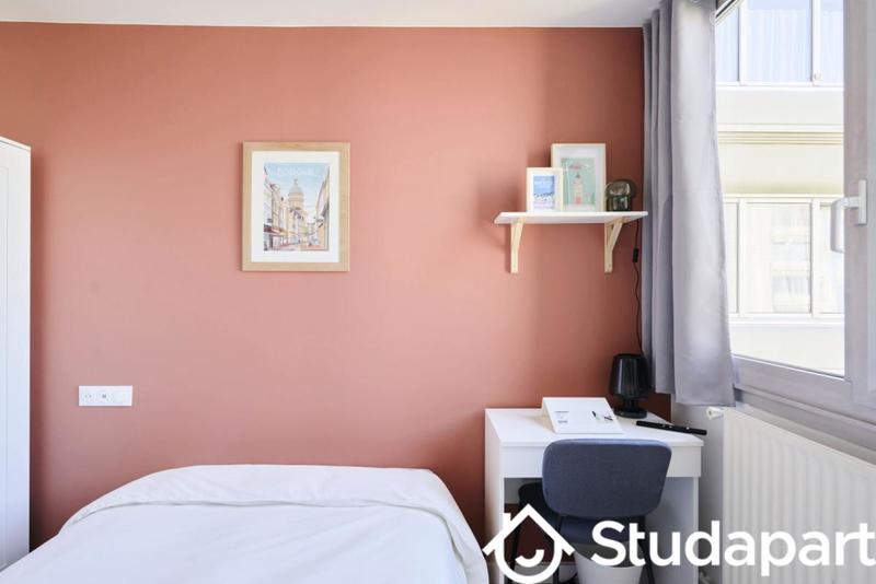 Chambre - 10 m² - 1 pièce